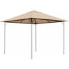 Tetto Di Ricambio Per Gazebo Da Giardino, 3 X 3 M, Colore Beige
