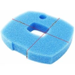 Spugna Filtrante Blu SunSun 310x275x50mm Filtraggio Grossolano Anche Per Pompa SunSun CUF-2800-5800 -Giardino di Lusso 24061900 3