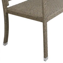 Deuba Panca Da Giardino In Poly Rattan A 2 Posti Resistente Ai Raggi UV Molto Comoda Panca Per Balcone Mobili Da Giardino Crema -Giardino di Lusso 24114759 3