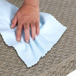 Deuba Panca Da Giardino In Poly Rattan A 2 Posti Resistente Ai Raggi UV Molto Comoda Panca Per Balcone Mobili Da Giardino Crema -Giardino di Lusso 24114759 4