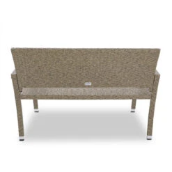 Deuba Panca Da Giardino In Poly Rattan A 2 Posti Resistente Ai Raggi UV Molto Comoda Panca Per Balcone Mobili Da Giardino Crema -Giardino di Lusso 24114759 5