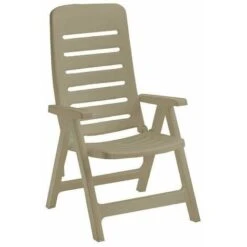 Sedia Esterno Poltrona Pieghevole Regolabile Inclinabile Richiudibile Giardino - Colore Principale: Bianco -Giardino di Lusso 27244695 3