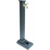 Fontana A Colonna Panarea In Acciaio Grigio Ghisa Da Esterno Giardino Con Rubinetto Cod.303B In Ottone Brunito -Giardino di Lusso 27569831 1