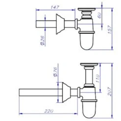 Fontana A Muro Mod.Palma Colore Ghisa Per Casa Giardino + Rubinetto Cod.303B In Ottone Brunito E Sifone -Giardino di Lusso 27569849 3