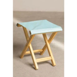 SKLUM Sgabello In Legno Pieghevole Dalma Colors Blu Isola Paradiso 10 SKLUM Sgabello In Legno Pieghevole Dalma Colors Blu Isola Paradiso -Giardino di Lusso 28042148 4