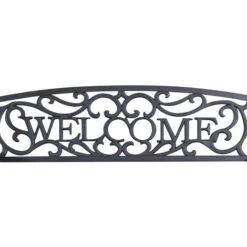 Outsunny Panchina Da Giardino In Metallo Nero Design Vintage -Giardino di Lusso 28946997 4