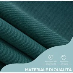 Outsunny Tenda Da Sole Con Manovella, Telaio Telescopico E Angolo Regolabile -Giardino di Lusso 28947103 5