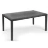 TAVOLO JOKER 140X78 RATTAN ANTRACITE -Giardino di Lusso 29299731 1