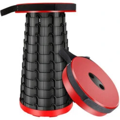 Sedia Retrattile Sgabello Telescopico Leggero E Portatile Per Pesca Campeggio Giardino Cod. 1218