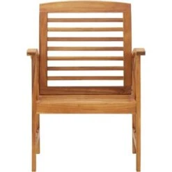 Sedie Da Giardino 2 Pz In Legno Massello D'Acacia VidaXL -Giardino di Lusso 30530680 4