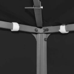 Copertura Superiore Per Gazebo 270 G/m² 3x3 M Nera VidaXL -Giardino di Lusso 30604174 4