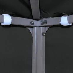 Copertura Superiore Per Gazebo A 2 Strati 310 G/m² 3x3 M Nera VidaXL -Giardino di Lusso 30691724 5