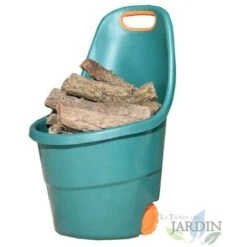 Carrello Da Giardino Multiuso 89 X 57 X 53 Cm, Capacità 68 Litri