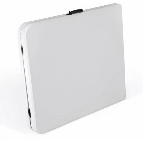 Tavolo Pieghevole In Plastica Trasportabile Bianco Pic Nic 180 - 90 Cm 6 Tavolo Pieghevole In Plastica Trasportabile Bianco Pic Nic 180 - 90 Cm - immagine 4