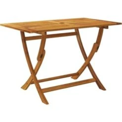 Set Da Pranzo Da Giardino 5 Pz Pieghevole In Massello Di Acacia VidaXL -Giardino di Lusso 32034442 5