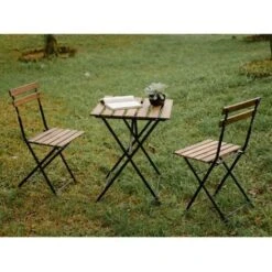 Set Tavolo E 2 Sedie Da Giardino Modello Bistrot -Giardino di Lusso 32599603 3