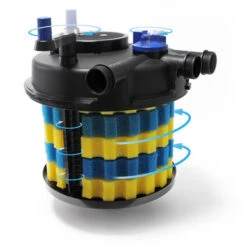 SunSun CPF-20000 Filtro A Pressione Per Laghetto Con UVC Da 36 W Max 40000l 12.000 L/h -Giardino di Lusso 3296837 4