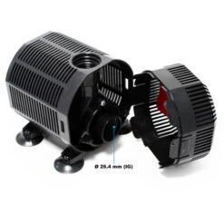 Pompa Per Laghetto SunSun CQB-2000 SuperECO 35W 2.300 L/h Con Albero In Ceramica -Giardino di Lusso 3296983 3