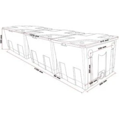 Filtro Bio Per Laghetto SunSun CBF-350C Fino A 90.000 L Filtraggio Stagno Filtro A Flusso Continuo -Giardino di Lusso 3297002 5