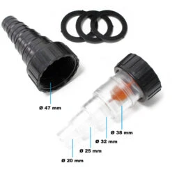 SunSun CPF-380 Filtro A Pressione Per Laghetto Con Chiarificatore UVC 11 W Max 12.000 L -Giardino di Lusso 3297010 5