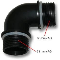 Pezzo Di Ricambio Per Pompa Per Stagni SunSun CQP-4500P Connettore Ad Angolo 75W