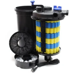 Sunsun CPF-15000 Filtro A Pressione Per Laghetti Con UVC Da 18 W Max 30.000l 10.000 L/h -Giardino di Lusso 3297206 3