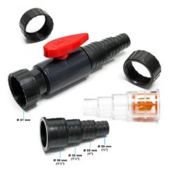 Sunsun CPF-15000 Filtro A Pressione Per Laghetti Con UVC Da 18 W Max 30.000l 10.000 L/h -Giardino di Lusso 3297206 5