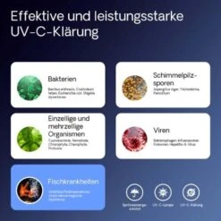 Sterilizzatore UV A Acqua Per Laghetto SunSun CUV-224 Con Lampada 24W 11 Sterilizzatore UV A Acqua Per Laghetto SunSun CUV-224 Con Lampada 24W -Giardino di Lusso 3297247 5