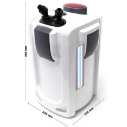 Filtro Esterno Per Acquario SunSun HW-702B A 3 Stadi 1.000 L/h 24 W Con UVC Da 9 W -Giardino di Lusso 3297295 2