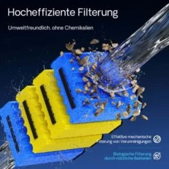 Filtro Per Laghetto SunSun CBF-350 Fino A 12.000 L Filtraggio Stagno Filtro A Flusso Continuo -Giardino di Lusso 3297375 5