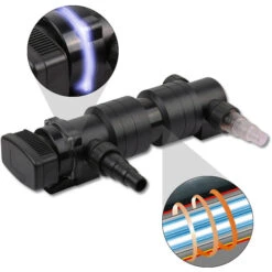 Sterilizzatore UV A Acqua Per Laghetto SunSun CUV-618 Con Lampada UVC 18W 8 Sterilizzatore UV A Acqua Per Laghetto SunSun CUV-618 Con Lampada UVC 18W -Giardino di Lusso 3297443 2