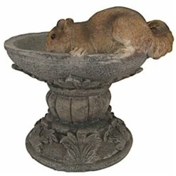 Design Toscano QM231341 Statua Di Hunter, Lo Scoiattolo Dei Boschi, Multicolore, 19x18x19 Cm -Giardino di Lusso 33308197 3