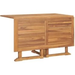 Set Da Pranzo Da Giardino 7 Pz Pieghevole In Massello Di Teak VidaXL -Giardino di Lusso 33351679 5