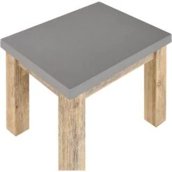 Sgabello Da Giardino In Effetto Cemento Grigio Ostuni -Giardino di Lusso 35107708 5