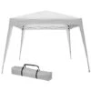 Gazebo Pieghevole 3x2 2x2 Trasportabile Con Borsa In Metallo E Tessuto Verdelook - Dimensioni: 2 X 2 M