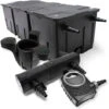 Il Set Filto Bio 90000l 18W UVC Depuratore Per Stagni 80W Pompa Per Stagni Skimmer