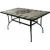 Tavolo Artdeco' Mosaico Rett. 150X90Cm -Giardino di Lusso 36212152 1