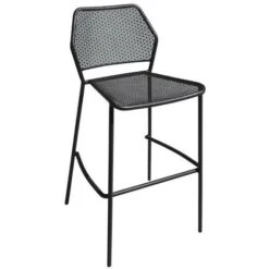 SGABELLO ANGERA ALTO 44X58X101H STRUTTURA ACCIAIO ANTRACITE