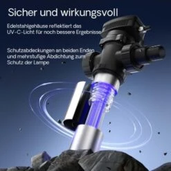 Sterilizzatore UV A Acqua Per Laghetto SunSun CUV-7110 Con Lampada 110W -Giardino di Lusso 3879515 3