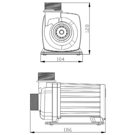 Pompa Laghetto Stagno Vario S TSP 20000 Regolabile 50-185 Watt 6 Pompa Laghetto Stagno Vario S TSP 20000 Regolabile 50-185 Watt - immagine 4