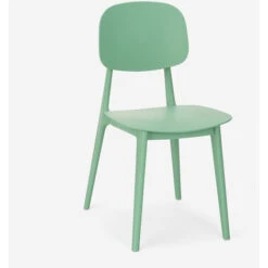 Sedia In Polipropilene Design Moderno Per Cucina Giardino Bar Ristorante Geer Colore: Verde -Giardino di Lusso 40252804 3
