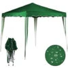 Gazebo 3x3 Pieghevole Verde Impermeabile Richiudibile Tendone Giardino Con Sacca -Giardino di Lusso 4083065 1