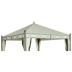 TELO COPERTURA DI RICAMBIO GAZEBO ACCIAIO SANTO DOMINGO MT.3X3