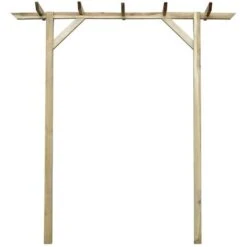 Nova Pergolato Da Giardino In Legno Vari Dimensioni Dimensioni : 200x40x205 Cm -Giardino di Lusso 41428372 2