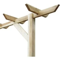 Nova Pergolato Da Giardino In Legno Vari Dimensioni Dimensioni : 200x40x205 Cm -Giardino di Lusso 41428372 3