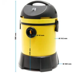 Aspiratore Per Umido E Secco Da 1400 Watt Aspiratore Per Laghetto E Piscina -Giardino di Lusso 42009165 5