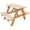 Tavolo Da Picnic Per Bambini In Legno L81xL60xA50 Cm - Gruppo Tavolo Con Panche- Timbela M012 -Giardino di Lusso 42249425 1