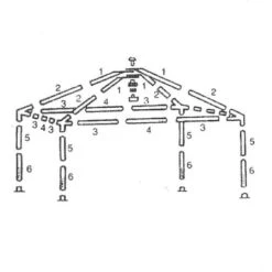 Gazebo Smontabile Quadrato 300x300cm Con Telo In Poliestere - Verde -Giardino di Lusso 42738827 4