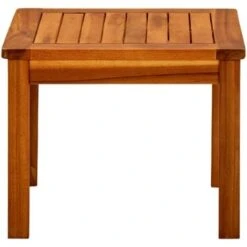 Tavolino Da Giardino 45x45x36 Cm In Legno Massello Di Acacia VidaXL -Giardino di Lusso 45294172 2
