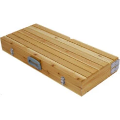 Tavolo Da Campeggio Con 4 Sedie 85x72x66cm Mobili Da Campeggio Pieghevoli In Legno E Alluminio -Giardino di Lusso 45689751 3